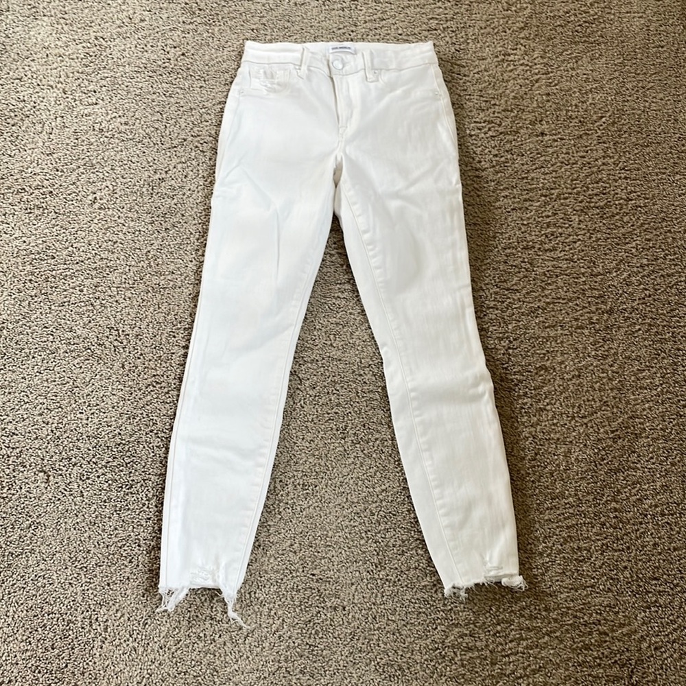 Good American Good Legs white denim size 4/27